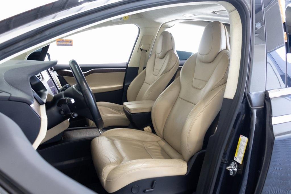used 2017 Tesla Model X car, priced at $22,995
