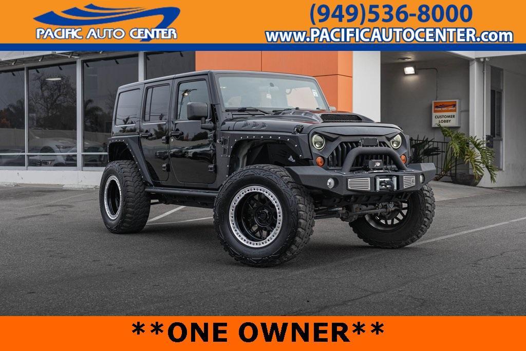 used 2012 Jeep Wrangler Unlimited car, priced at $18,995