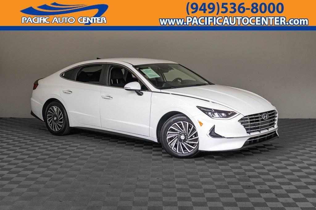 used 2021 Hyundai Sonata Hybrid car, priced at $17,995