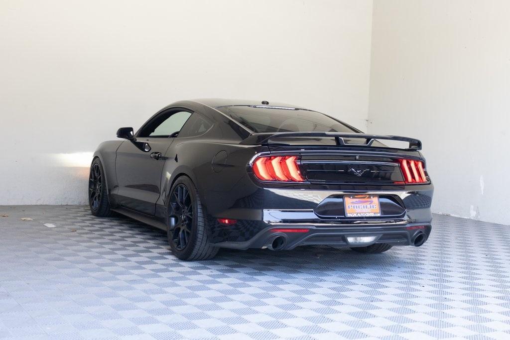 used 2018 Ford Mustang car, priced at $18,495
