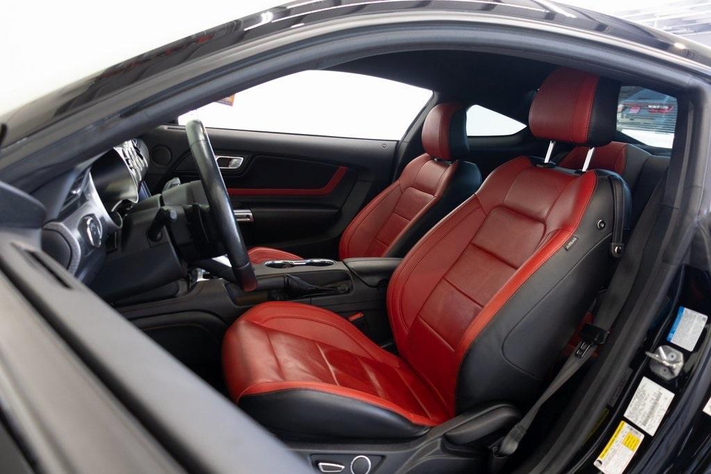 used 2018 Ford Mustang car, priced at $18,495