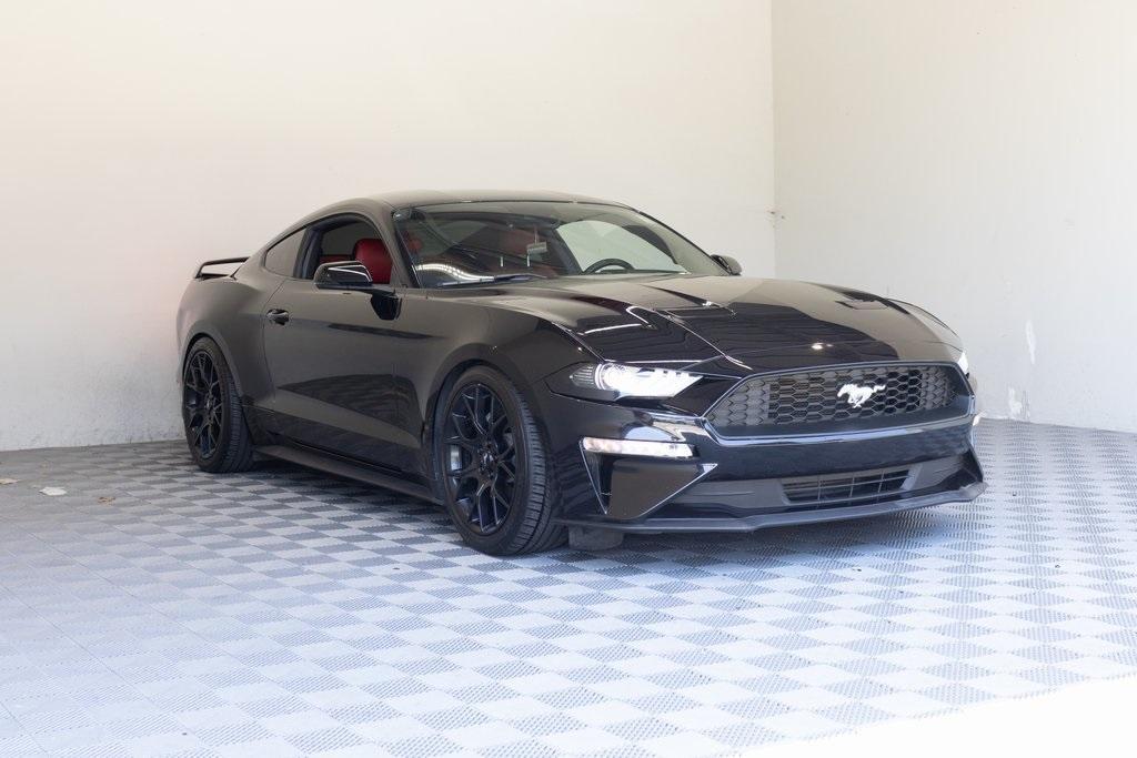 used 2018 Ford Mustang car, priced at $18,495