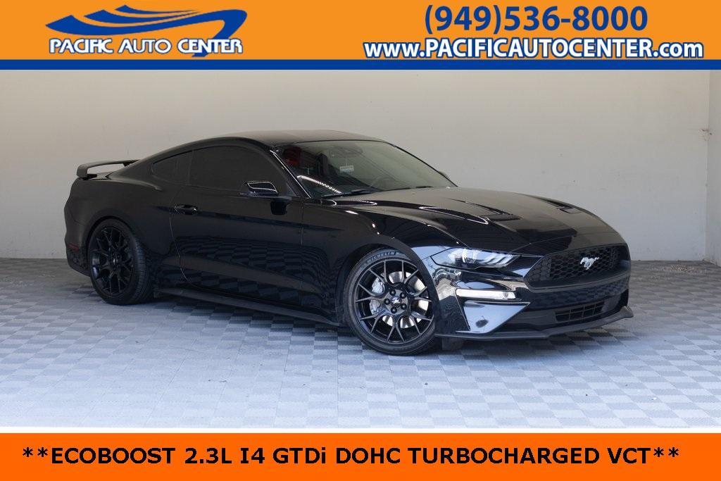 used 2018 Ford Mustang car, priced at $18,495