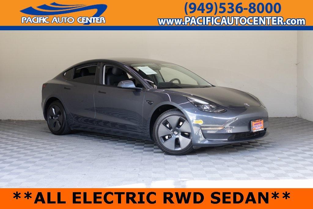 used 2023 Tesla Model 3 car, priced at $20,895