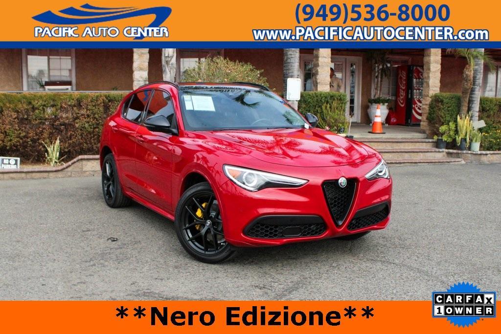 used 2021 Alfa Romeo Stelvio car, priced at $24,995