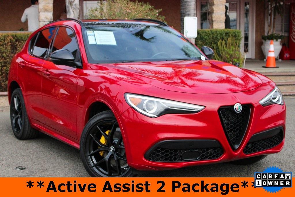 used 2021 Alfa Romeo Stelvio car, priced at $24,995