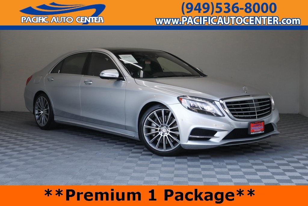 used 2015 Mercedes-Benz S-Class car, priced at $23,995