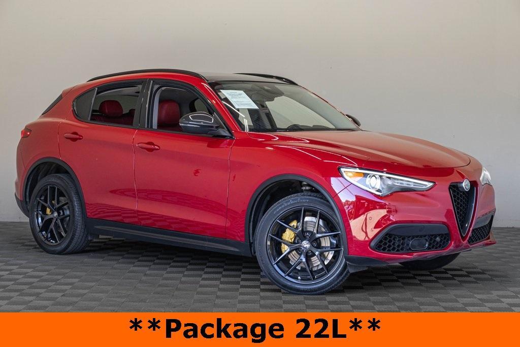 used 2020 Alfa Romeo Stelvio car, priced at $23,995