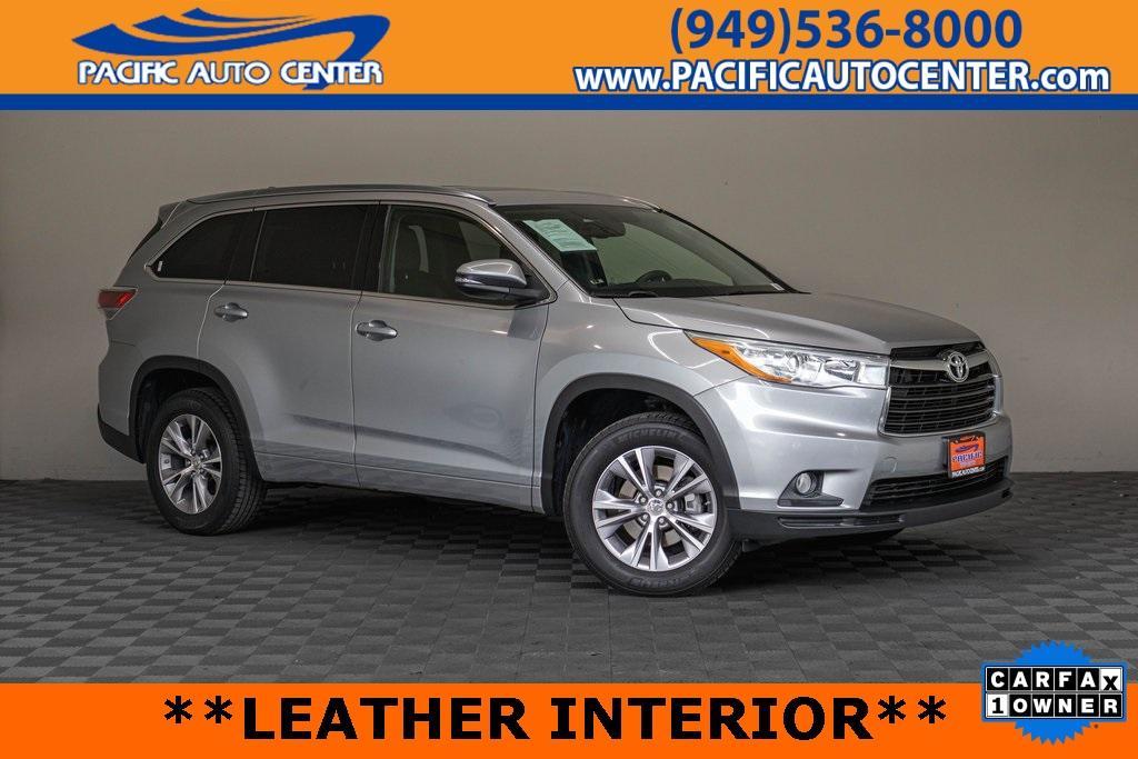 used 2015 Toyota Highlander car, priced at $19,995