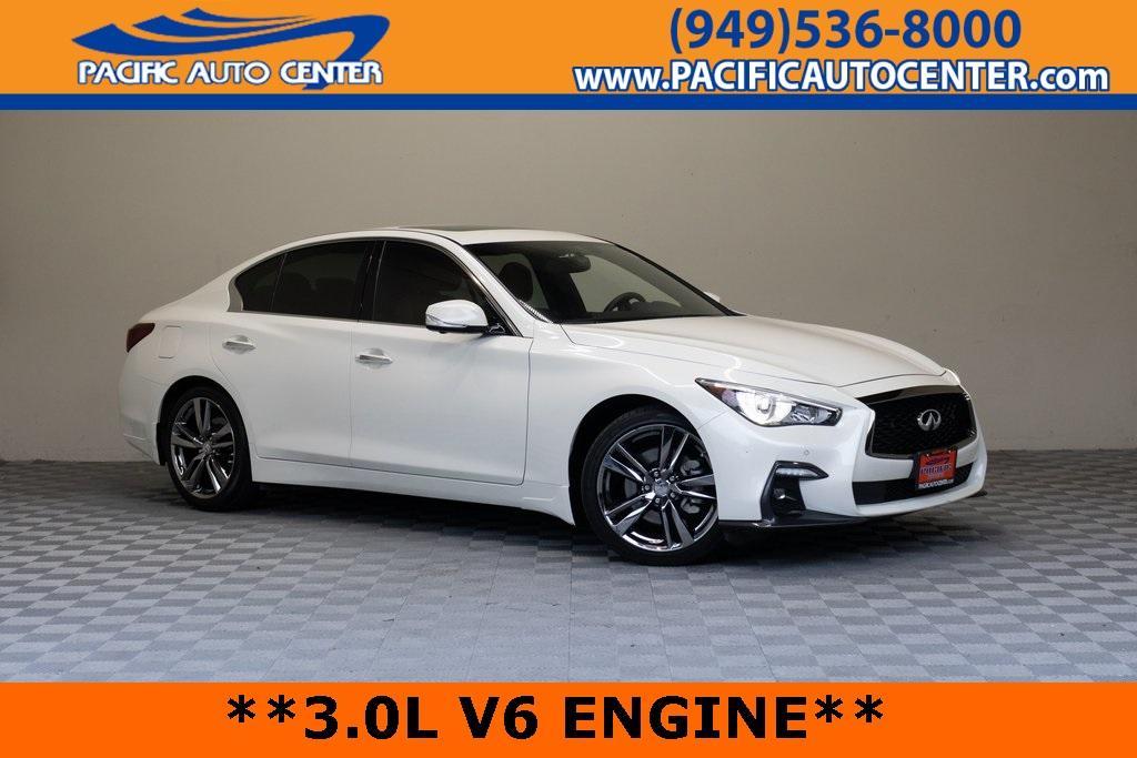 used 2021 INFINITI Q50 car, priced at $27,995