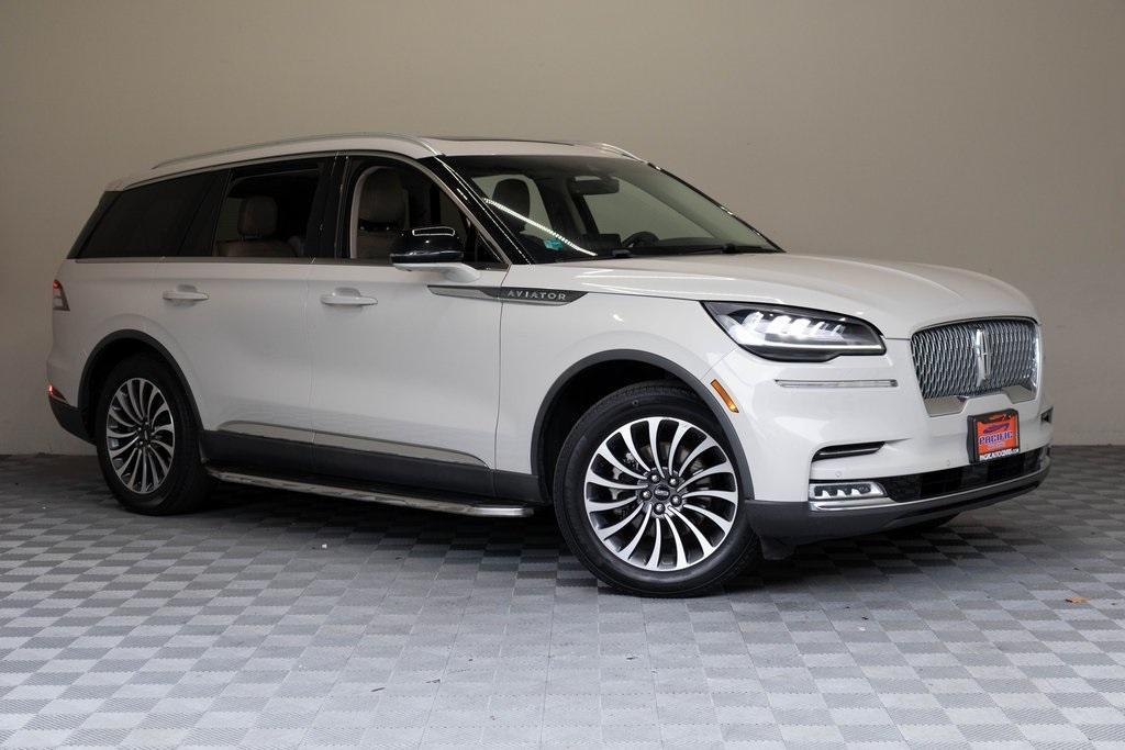 used 2021 Lincoln Aviator car, priced at $33,995