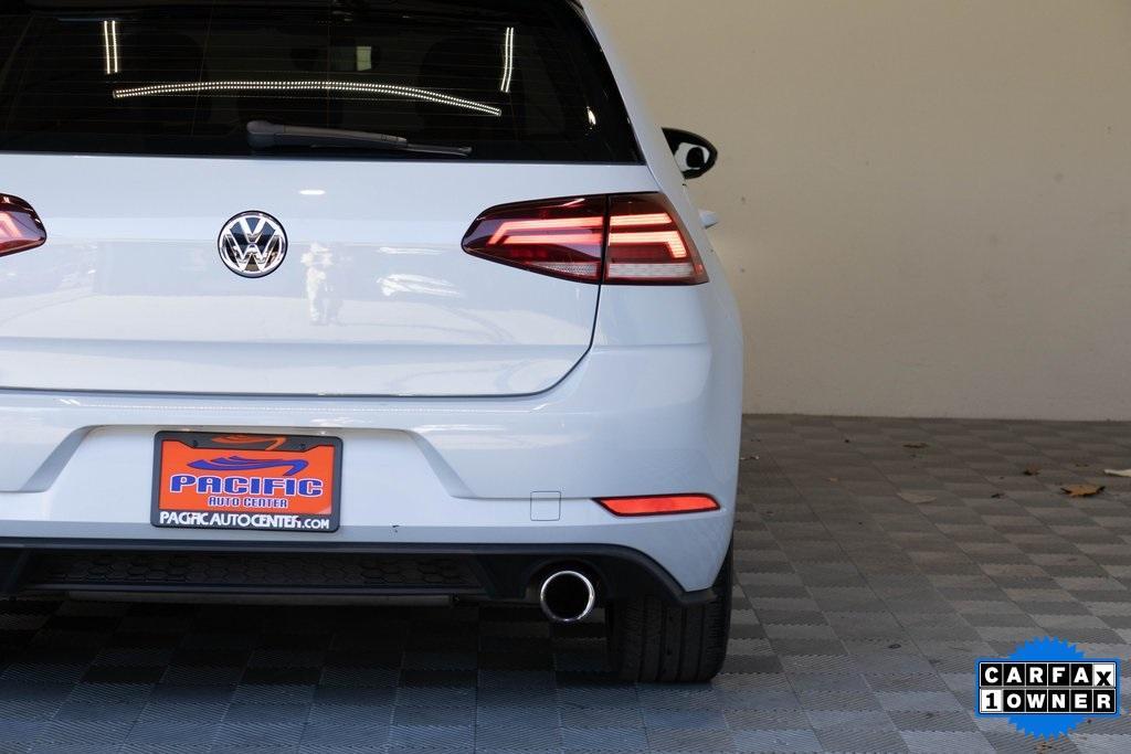 used 2021 Volkswagen Golf GTI car, priced at $24,995