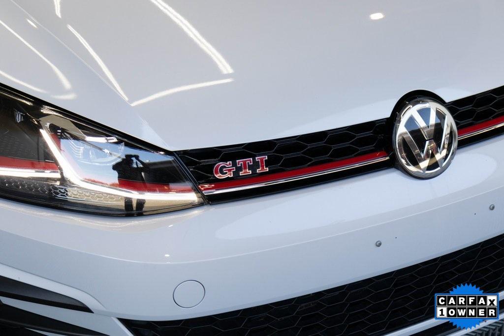 used 2021 Volkswagen Golf GTI car, priced at $24,995