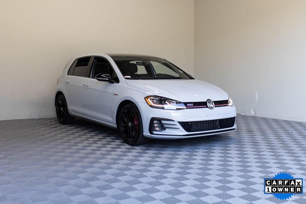 used 2021 Volkswagen Golf GTI car, priced at $24,995