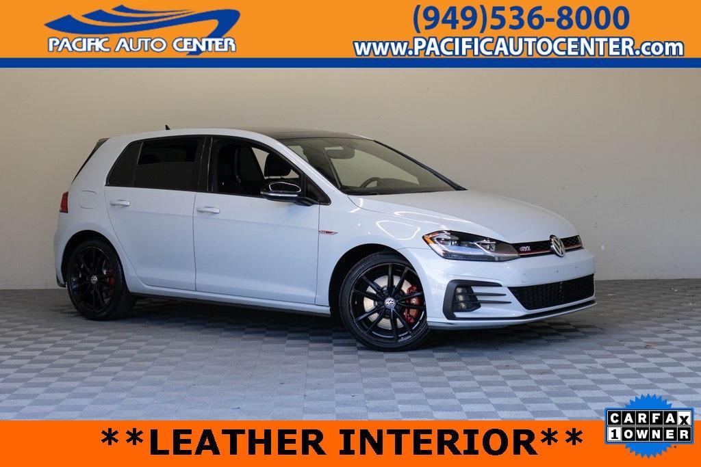 used 2021 Volkswagen Golf GTI car, priced at $24,995