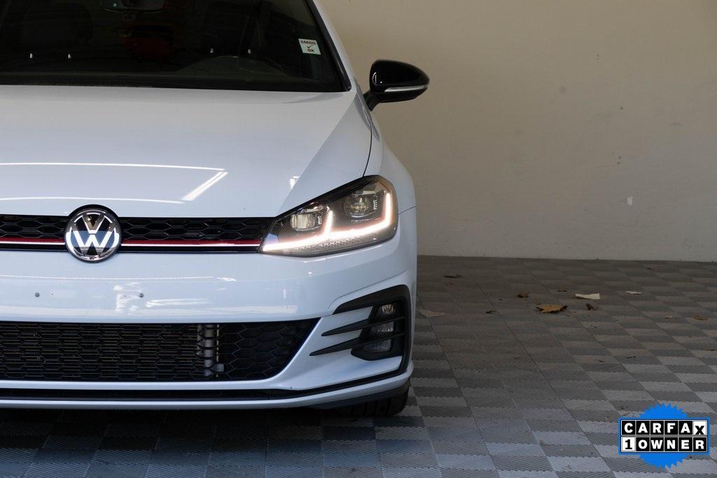 used 2021 Volkswagen Golf GTI car, priced at $24,995