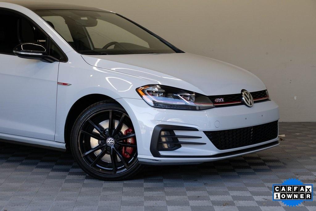 used 2021 Volkswagen Golf GTI car, priced at $24,995