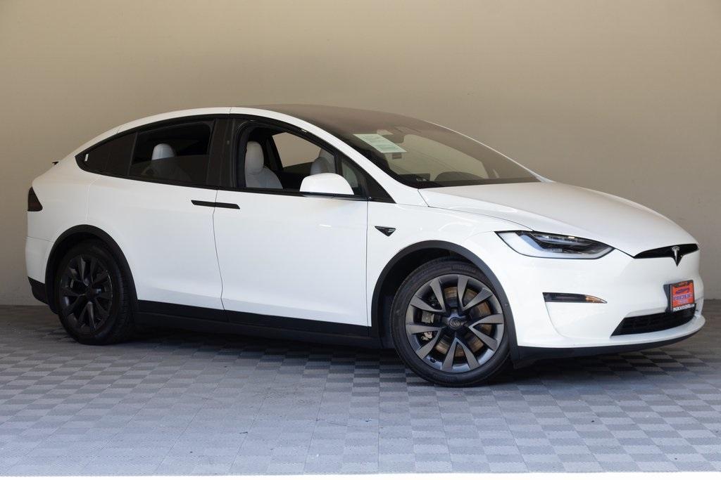 used 2022 Tesla Model X car, priced at $52,995