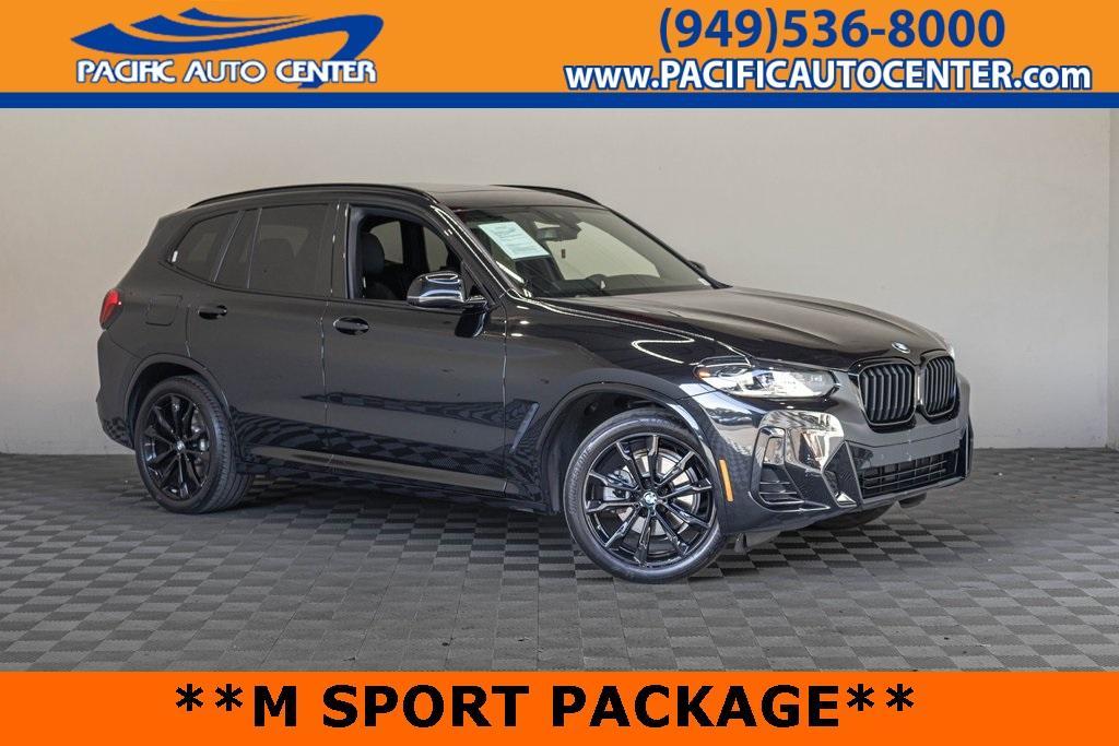 used 2022 BMW X3 car, priced at $32,995