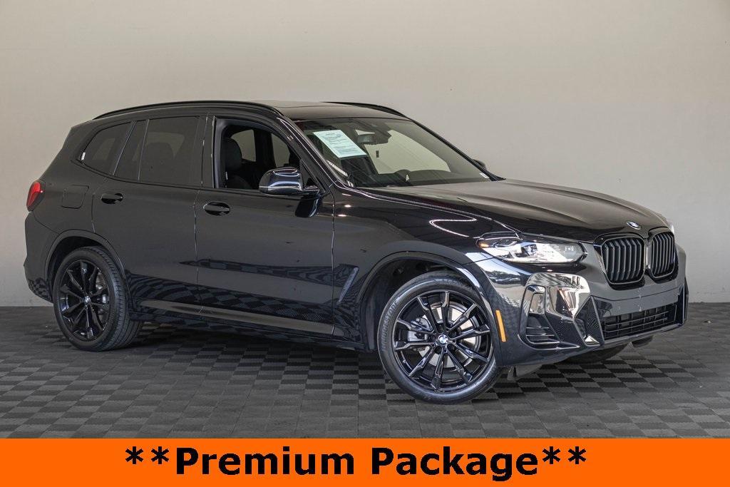 used 2022 BMW X3 car, priced at $32,995