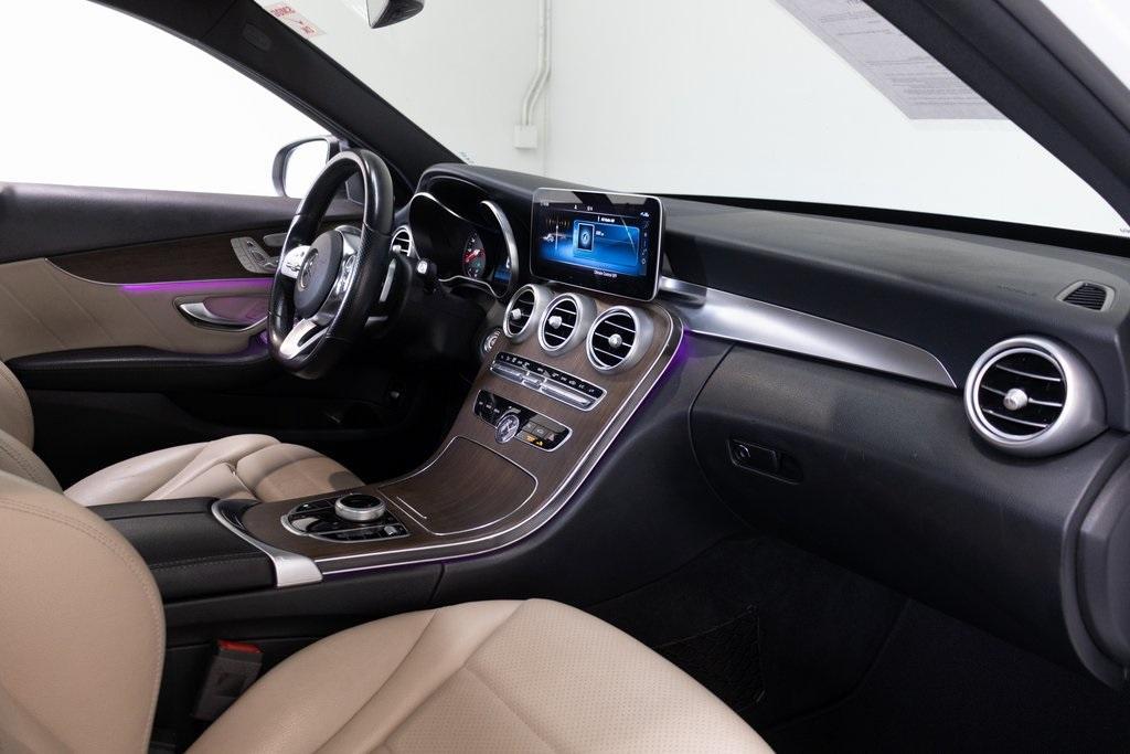 used 2019 Mercedes-Benz C-Class car, priced at $15,995