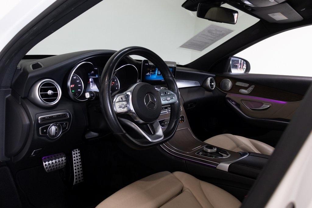 used 2019 Mercedes-Benz C-Class car, priced at $15,995
