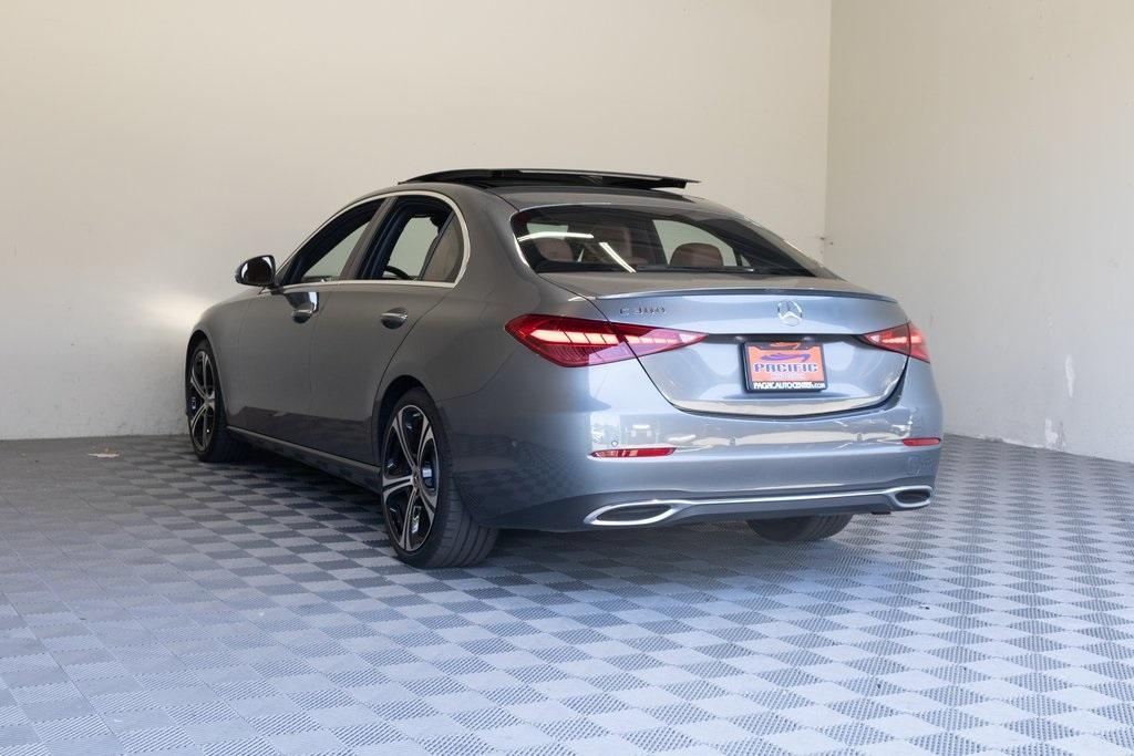 used 2022 Mercedes-Benz C-Class car, priced at $33,995