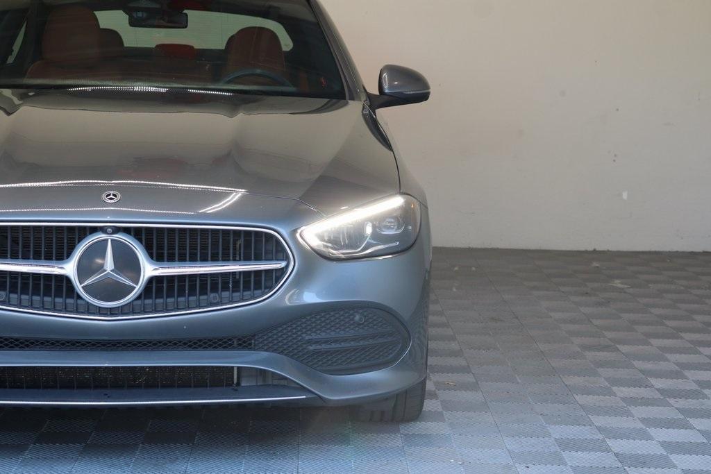 used 2022 Mercedes-Benz C-Class car, priced at $33,995
