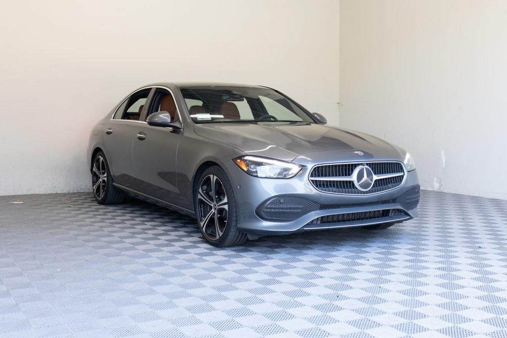 used 2022 Mercedes-Benz C-Class car, priced at $33,995