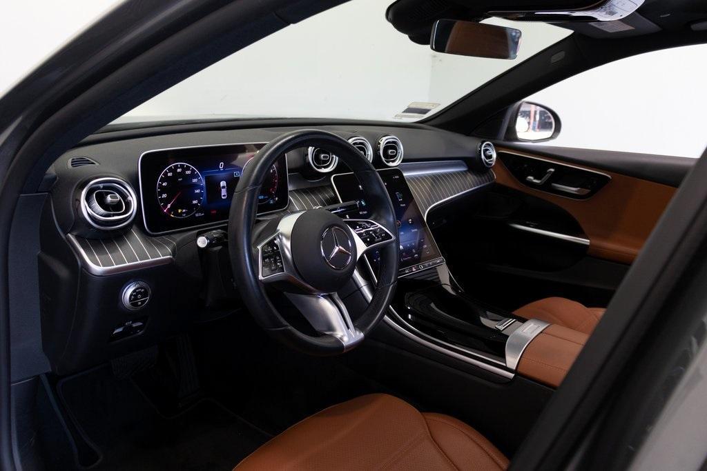 used 2022 Mercedes-Benz C-Class car, priced at $33,995