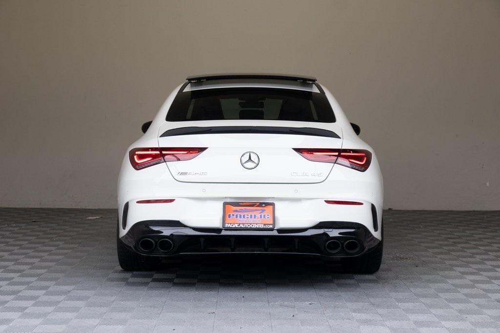 used 2021 Mercedes-Benz AMG CLA 45 car, priced at $31,995