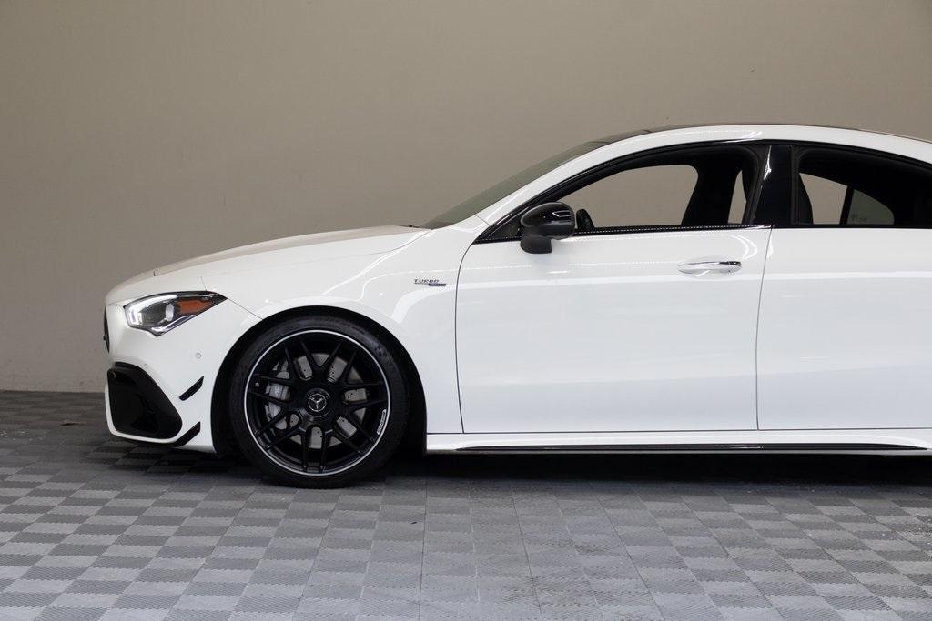 used 2021 Mercedes-Benz AMG CLA 45 car, priced at $31,995