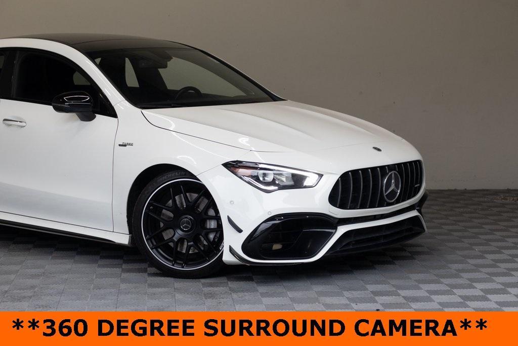 used 2021 Mercedes-Benz AMG CLA 45 car, priced at $31,995