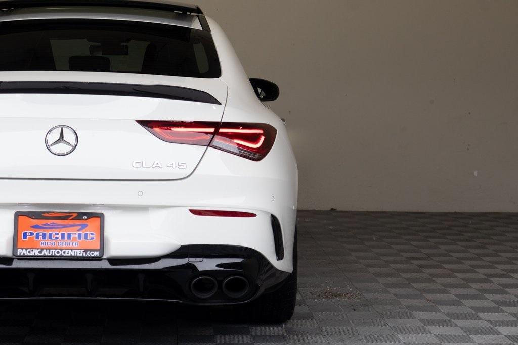 used 2021 Mercedes-Benz AMG CLA 45 car, priced at $31,995