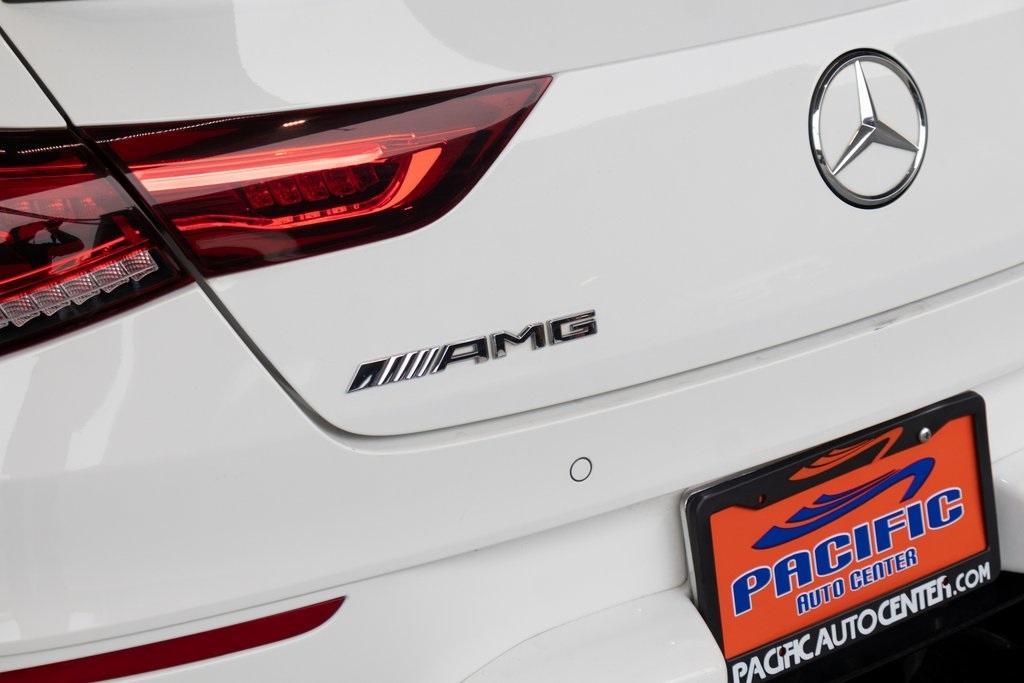 used 2021 Mercedes-Benz AMG CLA 45 car, priced at $31,995