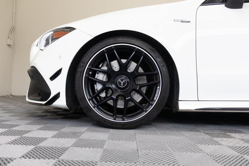 used 2021 Mercedes-Benz AMG CLA 45 car, priced at $31,995