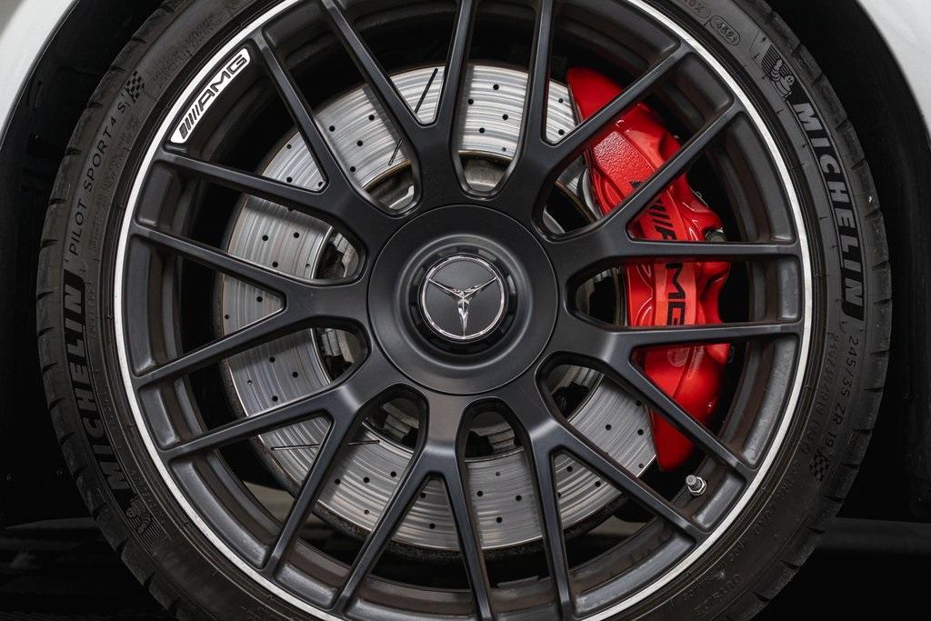 used 2020 Mercedes-Benz AMG C 63 car, priced at $59,995