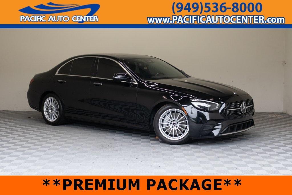 used 2021 Mercedes-Benz E-Class car, priced at $31,995