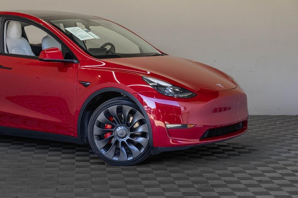 used 2022 Tesla Model Y car, priced at $31,995