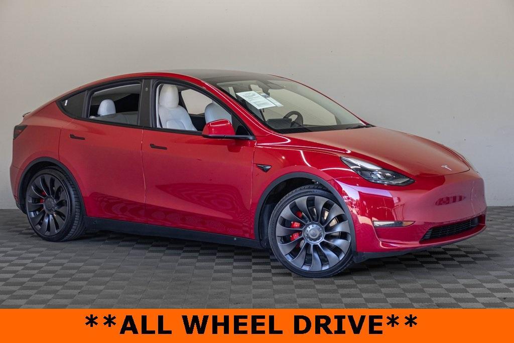 used 2022 Tesla Model Y car, priced at $31,995