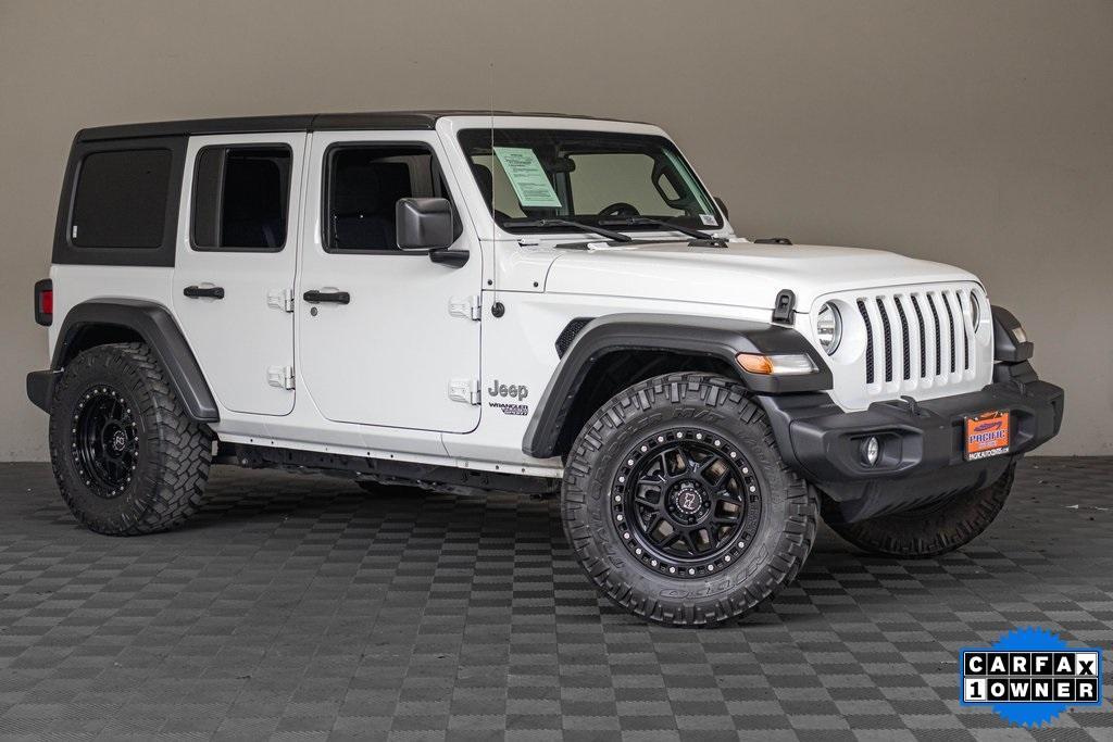 used 2020 Jeep Wrangler Unlimited car, priced at $24,995