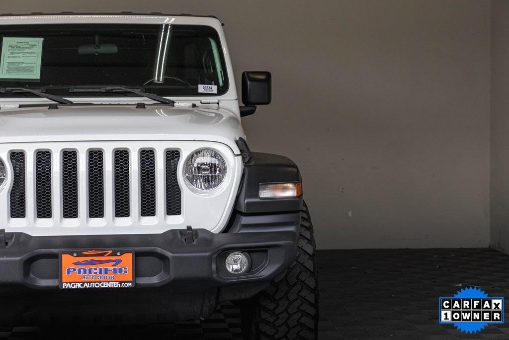 used 2020 Jeep Wrangler Unlimited car, priced at $24,995