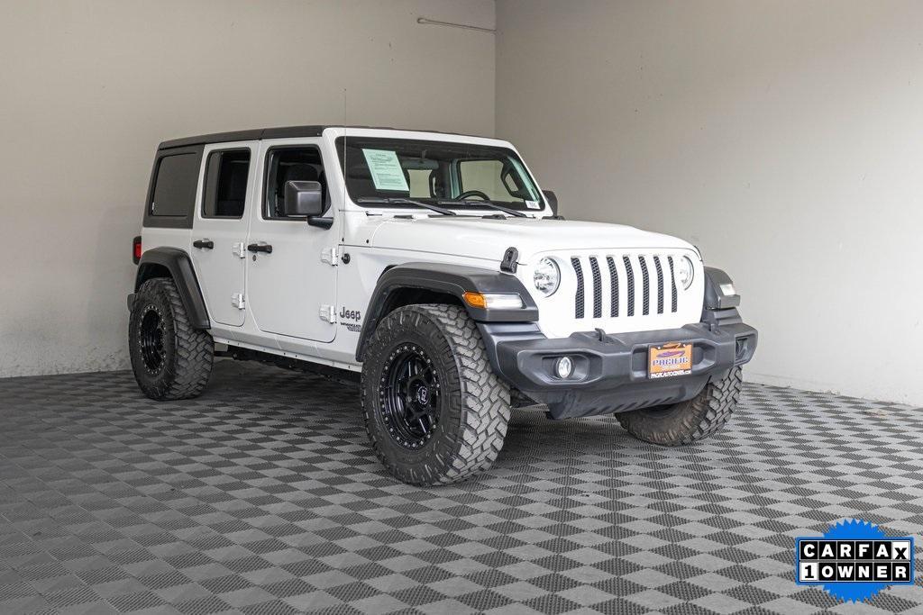 used 2020 Jeep Wrangler Unlimited car, priced at $24,995