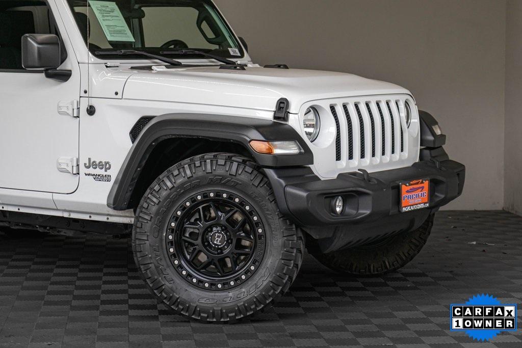 used 2020 Jeep Wrangler Unlimited car, priced at $24,995