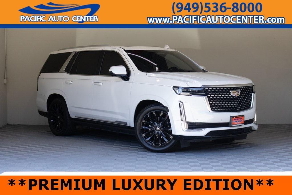 used 2021 Cadillac Escalade car, priced at $52,995