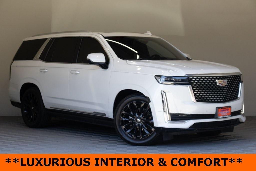 used 2021 Cadillac Escalade car, priced at $52,995