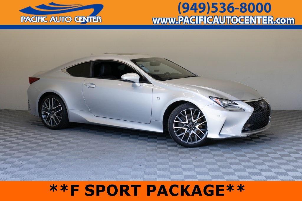 used 2015 Lexus RC 350 car, priced at $24,995