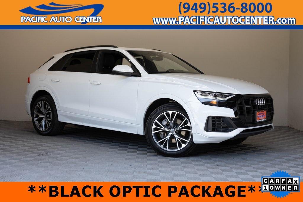 used 2021 Audi Q8 car, priced at $38,995