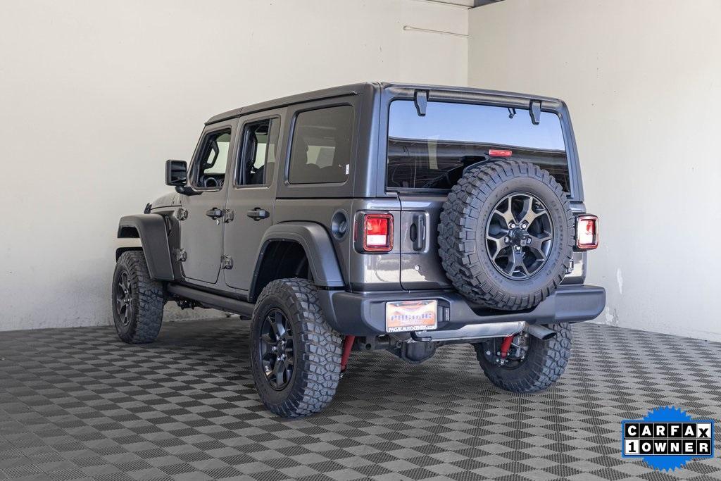 used 2022 Jeep Wrangler Unlimited car, priced at $32,995