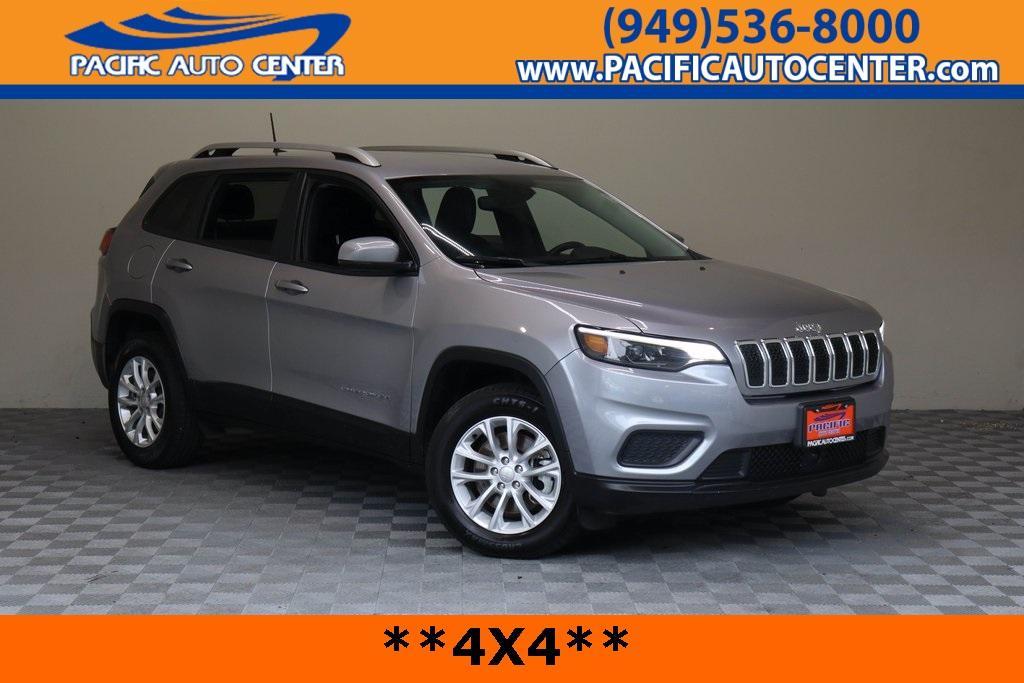 used 2021 Jeep Cherokee car, priced at $13,995